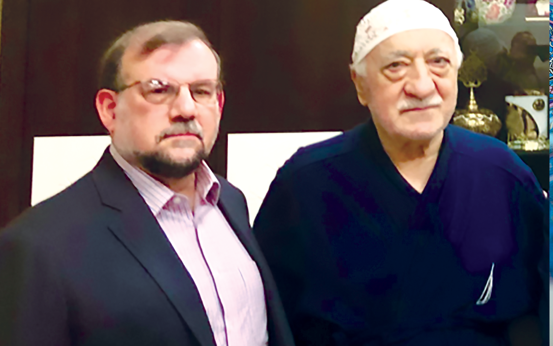 Rabbi Burton L. Visotzky with Fethullah Gulen Rabbi Burton L. Visotzky with Fethullah Gulen